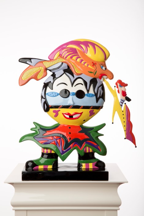 I Told You To Stay Home 24" x 12" Fiberglass & Automotive Paint