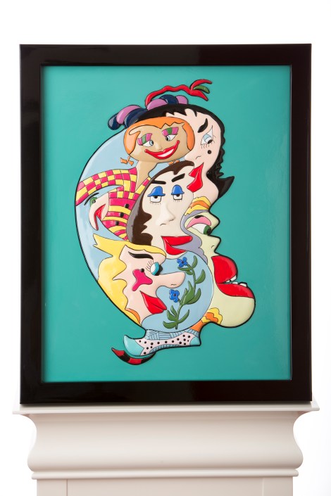 Like Eggs, Warm Does The Trick 18" x 24" Fiberglass & Automotive Paint