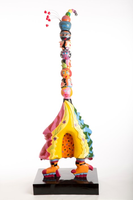 Mother Totem 6'4" x 2' Fiberglass & Automotive Paint